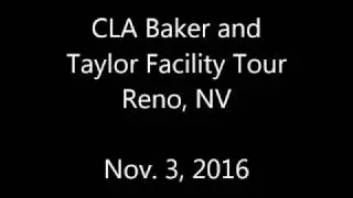 CLA Tour of Baker & Taylor Warehouse, Reno, NV, (Cataloging) 11-3-16