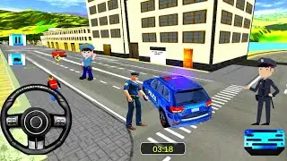 ✅Us Police Parking 2023 Game play -#4- Police Parking Game Android Game Play!