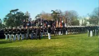 President Barack Obama and Prime Minister David Cameron - UK Arrival Ceremony