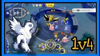If You Are Bad Then Absol Is Your Dad || Absol 1V4 Clutch + Zapdos Steal  ||  Pok&eacute;mo Unite