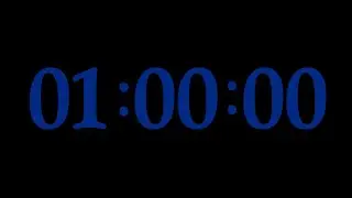One hour cute dark aesthetic timer  -  1 hour study timer