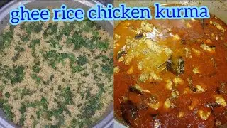 ROJA 27 ghee rice chicken kurma