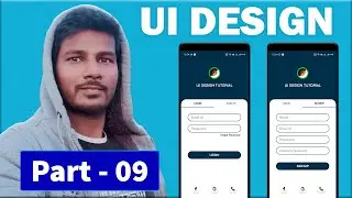 Part-09 | How to create Login and Signup UI with JAVA code in android studio.