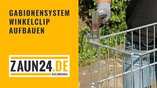 Gabionensystem Winkelclip aufbauen - Montagevideo | GAH Alberts