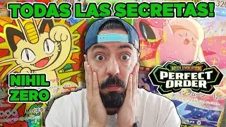 REVELADAS LAS CARTAS SECRETAS DEL PR&Oacute;XIMO SET NIHIL ZERO (PERFECT ORDER)! - POKEMON TCG 2026