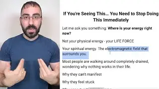 If You're Seeing This… You Need to Stop Doing This Immediately to MANIFEST FASTER