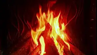 Real Rain & Thunder with Crackling Fireplace 🔥 1.30 Hours | No Music | No AI | Real Sounds
