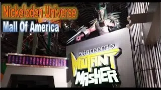 Shredder's Mutant Masher ride at Nickelodeon Universe in MOA | StewarTV