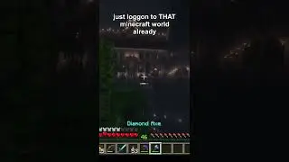 just loggon to THAT minecraft world already  #minecraft #gaming #mcmycraft #minecraftgaming