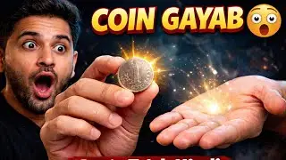 Aapke Samne Coin Gayab 😱 | Easy Coin Magic Trick Hindi