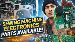 All Sewing Machine Electronic Parts Available | PCB, Servo Motor, Sensors
