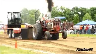 12,000lb Farm Tractors No Speed Limit Pulling in Strawberry Point, IA 6-8-2014