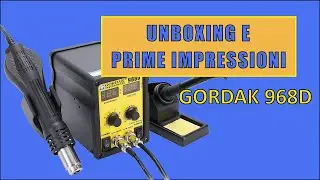 Unboxing stazione saldante Gordak 968D