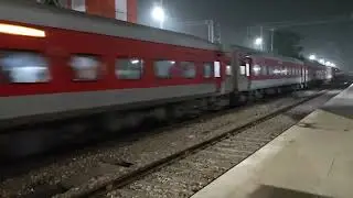 12878 NEW DELHI - RANCHI GARIB RATH EXPRESS SKIPS ETAWAH JN ⚡🚉⚡