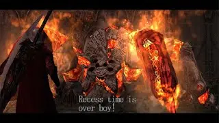 Devil May Cry 1 DMD Dante vs Phantom(Mission 8) / Sparda