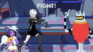 Brawl at Falldown Mall! ft Angel Cat Ninja