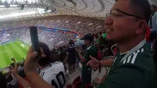 Reaction to Mexico beating Germany in the World Cup 2018