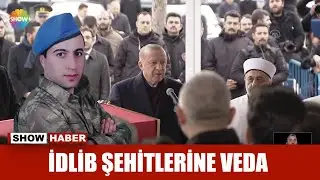 İdlib şehitlerine veda