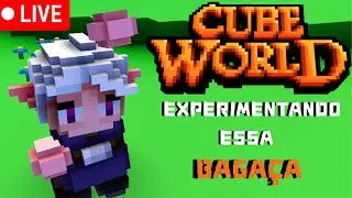 Experimentando essa baga&ccedil;a EP 3 CUBE WORLD (STEAM)