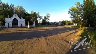 X-Copter Тренировочный полет около парка