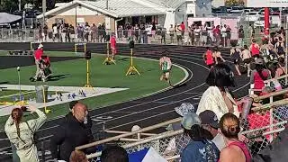 Boys 1600m run at Vernon Kohrn Hillsborough County Championship Meet on April 9, 2025.