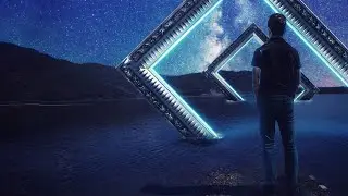 Fantasy Lake photomanipulation Photoshop tutorial| Создание компазиции мистического озера в Фотошоп