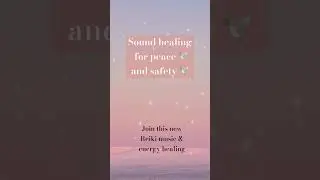 Reiki music and energy healing💫🕊️ Peace and safety 🕊️💫 Sanaci&oacute;n energetica #soundhealing #reiki