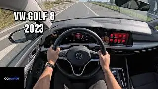 VW GOLF 8 2023 POV DRIVE