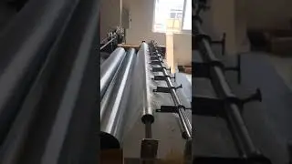 2000mm bubble film machine testing in customer's company 19 12 31