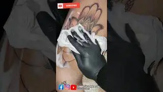 Hamsa Tattoo | Thighs Tattoo | Eye Tattoo | #immitattoozz | Meaningful Tattoo | #latesttattoo