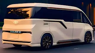 New Modern Luxury VAN🔥 Next-Generation 2025 TOYOTA HIACE