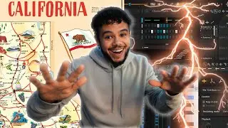 I made a FIRE Beat in My Hotel Room | Music Producer Vlog