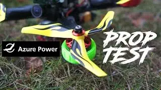 🔥 BOOMERANG PROPELLER - Azure Power - Drone Freestyle TEST - Golden VAL