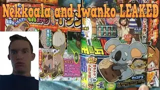 POKEMON SUN AND MOON Nekkoala and Iwanko  LEAKED