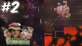 Brain of Cthulhu | PEENOISE PLAY TERRARIA #2 - FUNNY SURVIVAL MOMENTS (FILIPINO)