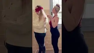 Glamour Ghoul and Kira BTS paranormal investigation while wearing authentic  medical straitjackets