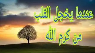 عندما يخجل القلب ❤️ من كرم الله