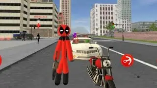 playing stickman rope hero deadpool