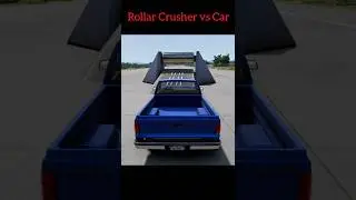 Rollar Crusher vs Cars BeamNGDrive #beamng #short #gameplay #topagames