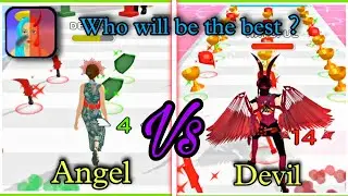 Angel vs Devil Gameplay | Destiny Run Game All Levels Part-1 (IOS & Android)