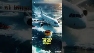 Airplane Crash Into Ocean | AI Realistic Cinematic Short