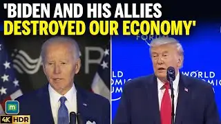 Trump at Davos: &ldquo;Biden Destroyed Our Economy, Caused Worst Inflation Ever&rdquo;