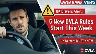 Внимание, водители из Великобритании: 5 правил DVLA, которые изменятся на этой неделе и о которых...