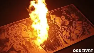 The Explosive Gunpowder Art of Dino Tomic
