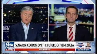 January 5, 2026: Cotton joins Hannity