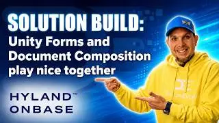 OnBase Unity Forms Matched with Document Composition to Make a Letter Generation Solution
