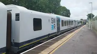 SWR Class 444003 Desiro & 444028 Arriving into Havant The 3rd of August 2024