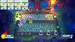 Overcooked AYCE Night of the Hangry Horde Level 1-1 4-stars solo