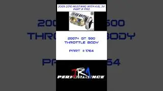 BBK Power Plus Twin 62mm & 65mm Throttle Body 2005-2010 Mustang GT 4.6L 3V & Shelby GT 500 5.4L 4V
