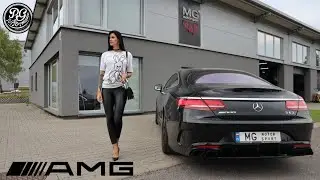Mercedes S63 AMG Coupe   Wizyta w MG Motorsport